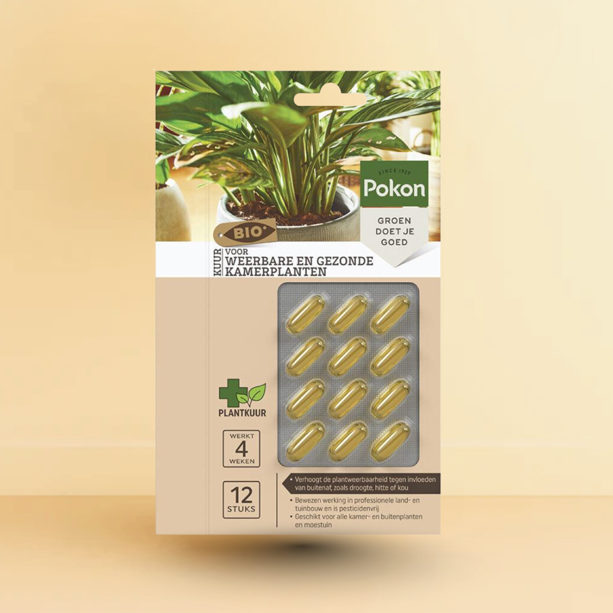 Bio Kuur voor weerbare en gezonde kamerplanten Capsules - 12 stuks