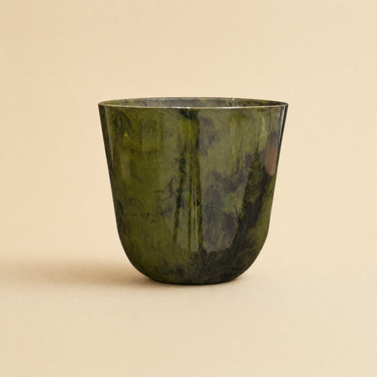 Pot Palermo marble groen