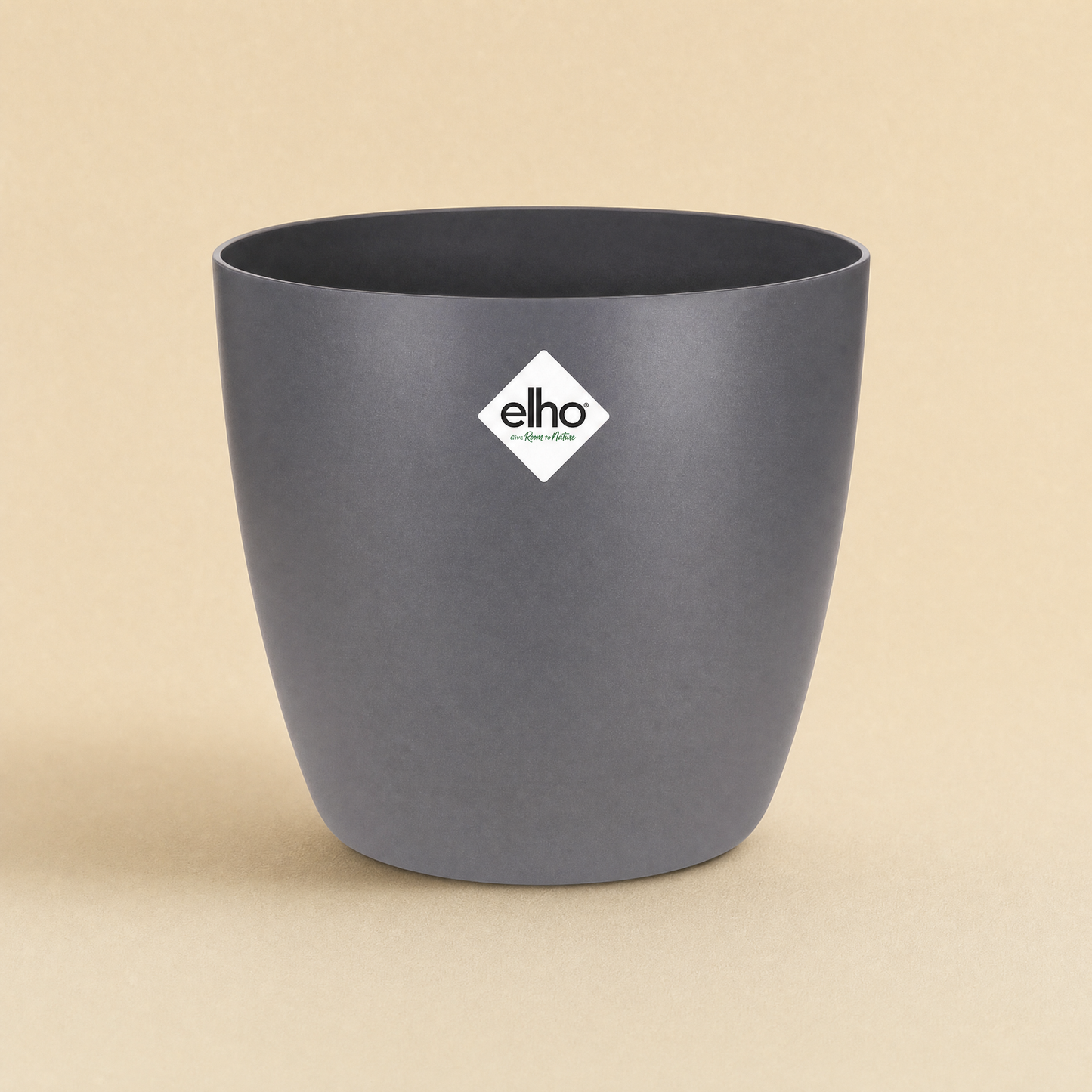 Pot elho Brussels Round Antraciet