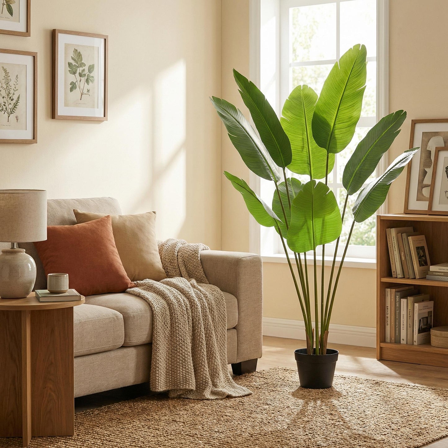 Kunstplant Strelitzia Nicolai