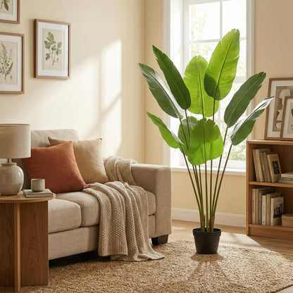 Kunstplant Strelitzia Nicolai