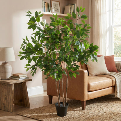 Kunstplant Ficus Benjamina Natural
